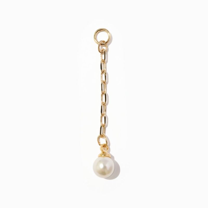 Pearl Chain Charm Set (Gold)